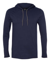 Load image into Gallery viewer, Softstyle® Lightweight Hooded Long Sleeve T-Shirt