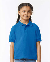 Load image into Gallery viewer, DryBlend® Youth Jersey Polo