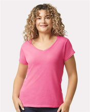 Load image into Gallery viewer, Softstyle® Women’s V-Neck T-Shirt