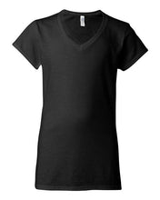 Load image into Gallery viewer, Softstyle® Women’s V-Neck T-Shirt