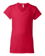 Load image into Gallery viewer, Softstyle® Women’s V-Neck T-Shirt