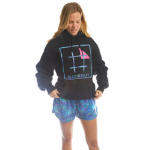 Load image into Gallery viewer, Jewel Tone Geo Unisex Hooded Sweatshirt