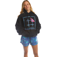 Load image into Gallery viewer, Jewel Tone Geo Unisex Hooded Sweatshirt