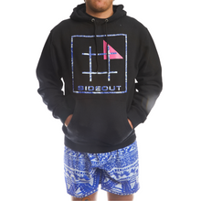 Load image into Gallery viewer, Cobalt Batik Unisex Hooded Sweatshirt