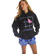 Load image into Gallery viewer, Cobalt Batik Unisex Hooded Sweatshirt