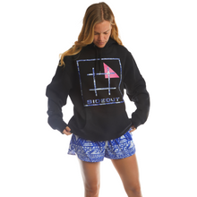Load image into Gallery viewer, Cobalt Batik Unisex Hooded Sweatshirt