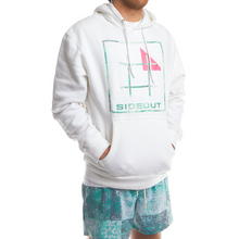 Load image into Gallery viewer, Turquoise Batik Unisex Hooded Sweatshirt