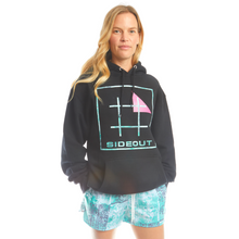 Load image into Gallery viewer, Turquoise Batik Unisex Hooded Sweatshirt