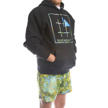 Load image into Gallery viewer, Sea Forest Batik Unisex Hooded Sweatshirt