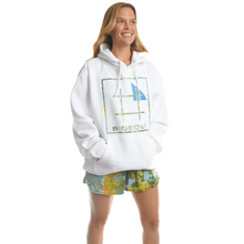Load image into Gallery viewer, Sea Forest Batik Unisex Hooded Sweatshirt