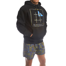 Load image into Gallery viewer, Midnight Mosaic Unisex Hooded Sweatshirt