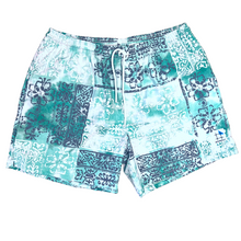 Load image into Gallery viewer, Turquoise Batik Men's Volley Shorts