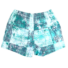 Load image into Gallery viewer, Turquoise Batik Men's Volley Shorts