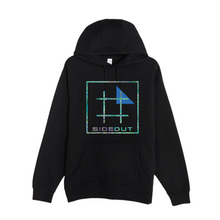 Load image into Gallery viewer, Turquoise Batik Unisex Hooded Sweatshirt