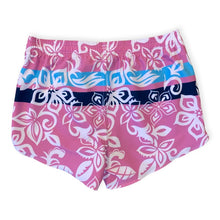 Load image into Gallery viewer, Daddy-O White Pink Women's Volley Short
