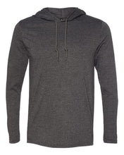 Load image into Gallery viewer, Softstyle® Lightweight Hooded Long Sleeve T-Shirt
