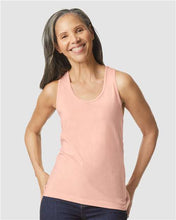 Load image into Gallery viewer, Softstyle® Women’s CVC Racerback Tank Top
