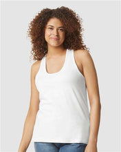 Load image into Gallery viewer, Softstyle® Women’s CVC Racerback Tank Top
