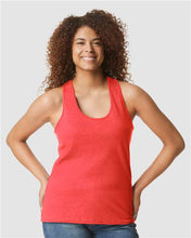Load image into Gallery viewer, Softstyle® Women’s CVC Racerback Tank Top
