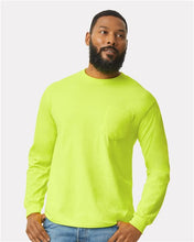 Load image into Gallery viewer, Ultra Cotton® Long Sleeve Pocket T-Shirt

