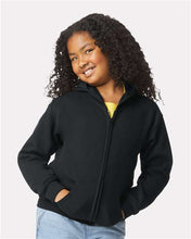 Load image into Gallery viewer, Heavy Blend™ Youth Full-Zip Hooded Sweatshirt

