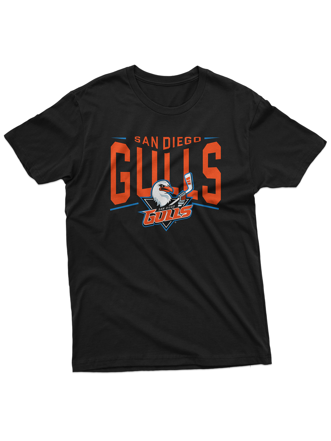 BC SD Gulls Black Tee