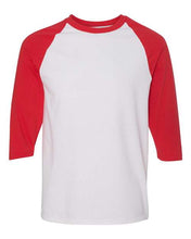 Load image into Gallery viewer, Heavy Cotton™ Raglan Three-Quarter Sleeve T-Shirt
