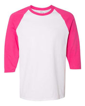 Load image into Gallery viewer, Heavy Cotton™ Raglan Three-Quarter Sleeve T-Shirt
