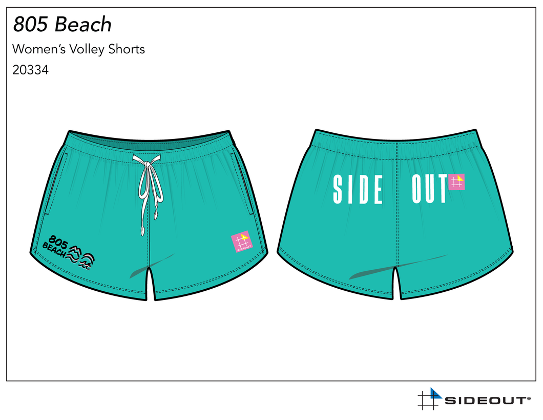 805 Beach 2025 Trader Bills Team Shorts