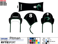 Load image into Gallery viewer, PITMAN WATERPOLO CAPS DAR AND WHITE SETS 1-18, 1A CAPITAN
