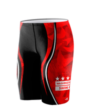 Load image into Gallery viewer, Washingtonians Swim Club - Red Striped Jammer
