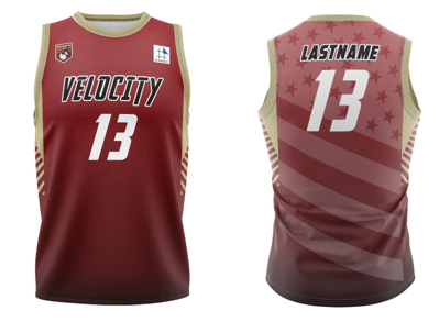 Boys Red Jersey Velocity