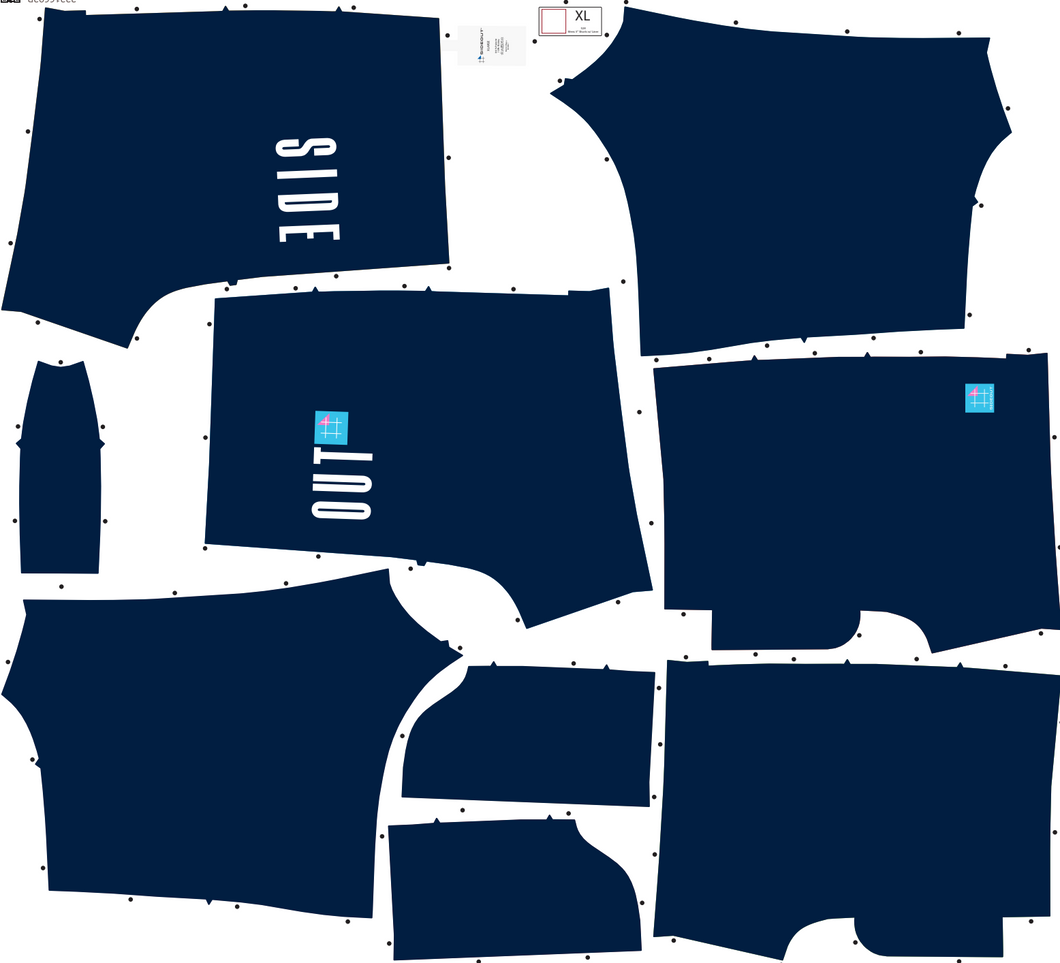 Blue Swim Trunk