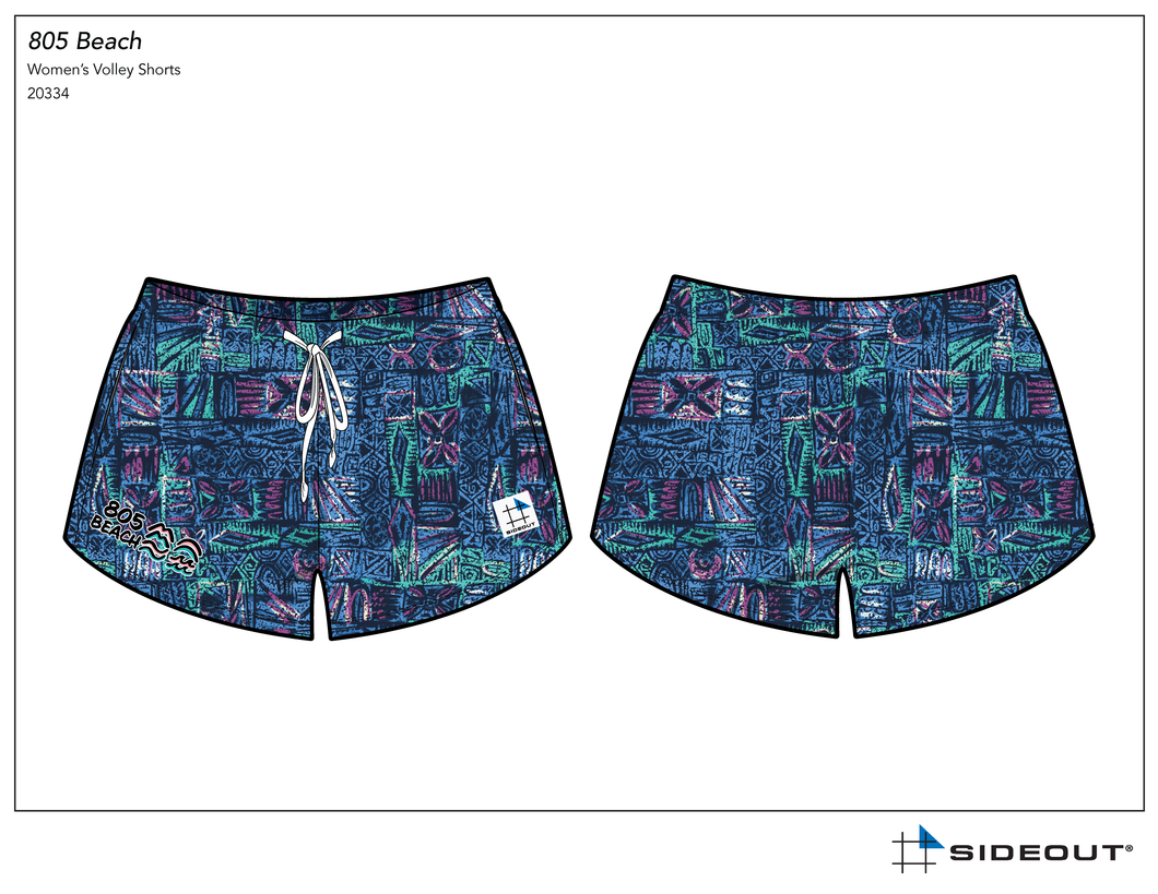 805 Beach 2025 Trader Bills Team Shorts