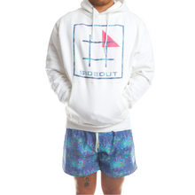 Load image into Gallery viewer, Jewel Tone Geo Unisex Hooded Sweatshirt
