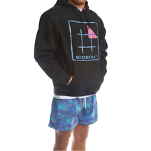 Load image into Gallery viewer, Jewel Tone Geo Unisex Hooded Sweatshirt
