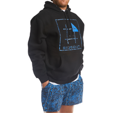 Load image into Gallery viewer, Deep Sea Blue Unisex Hooded Sweatshirt
