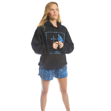Load image into Gallery viewer, Deep Sea Blue Unisex Hooded Sweatshirt
