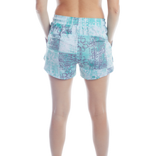 Load image into Gallery viewer, Turquoise Batik Women's Volley Short
