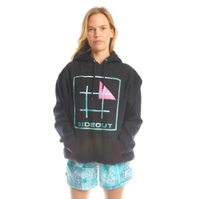 Load image into Gallery viewer, Turquoise Batik Unisex Hooded Sweatshirt
