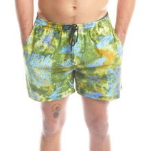 Load image into Gallery viewer, Sea Forest Batik Men's Volley Shorts
