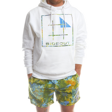 Load image into Gallery viewer, Sea Forest Batik Unisex Hooded Sweatshirt
