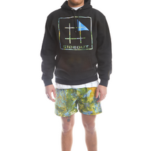 Load image into Gallery viewer, Sea Forest Batik Unisex Hooded Sweatshirt

