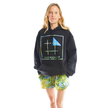 Load image into Gallery viewer, Sea Forest Batik Unisex Hooded Sweatshirt
