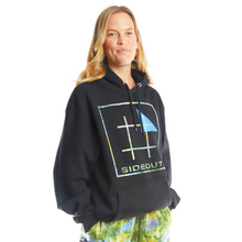 Load image into Gallery viewer, Sea Forest Batik Unisex Hooded Sweatshirt
