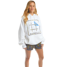 Load image into Gallery viewer, Midnight Mosaic Unisex Hooded Sweatshirt
