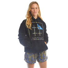 Load image into Gallery viewer, Midnight Mosaic Unisex Hooded Sweatshirt
