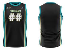 Load image into Gallery viewer, Christopher High Black Men's Sleeveless Jersey

