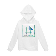Load image into Gallery viewer, Turquoise Batik Unisex Hooded Sweatshirt
