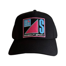 Load image into Gallery viewer, Black Sideout Original Icon Snapback Dad Hat
